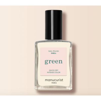 Vernis GREEN Shell (Blanc cassé) Manucurist