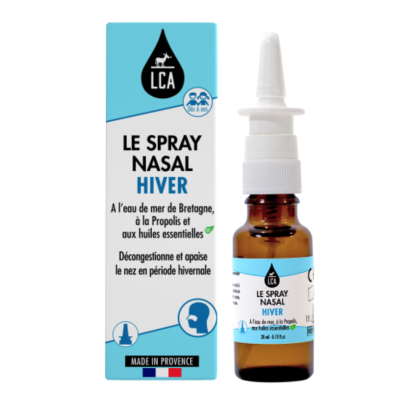 Spray Nasal Hiver Popolis et Huiles Essentielles Bio LCA Aroma
