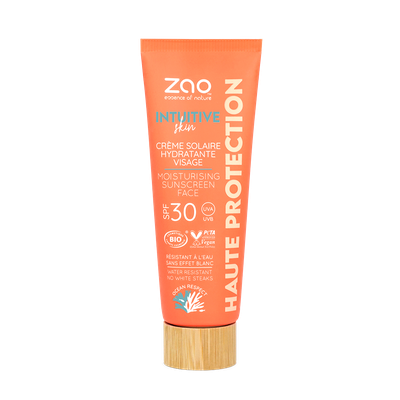 Crème Solaire Hydratante Visage Bio SPF30 ZAO MakeUp