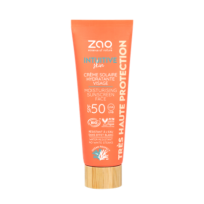 Crème Solaire Hydratante Visage Bio SPF50 ZAO MakeUp