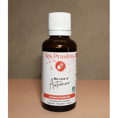 Ma Cure d'Automne Bio Gemmothérapie Les Praslins