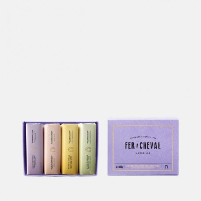 Fer à cheval Noel 2021 Coffret 4 savons parfumés