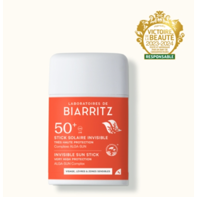 Stick Solaire Invisible SPF50+ Laboratoires de Biarritz