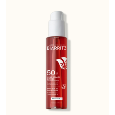 Huile Solaire Satinée SPF50 Laboratoires de Biarritz