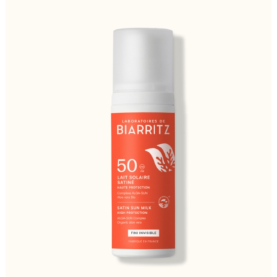 Lait Solaire Satiné SPF50 Laboratoires de Biarritz