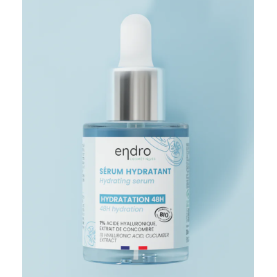 Sérum Hydratant - 1% d'Acide Hyaluronique Endro Cosmétiques