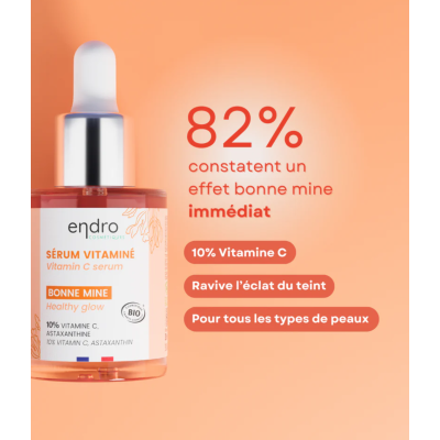 Sérum Bonne Mine - 10% de vitamine C Endro Cosmétiques