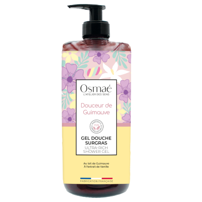 Gel Douche Surgras Douceur de Guimauve 1L Osmaé