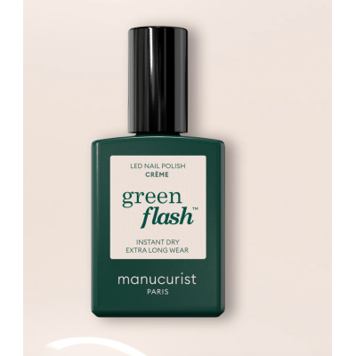 Vernis semi permanent Blanc Crème GREEN FLASH Manucurist