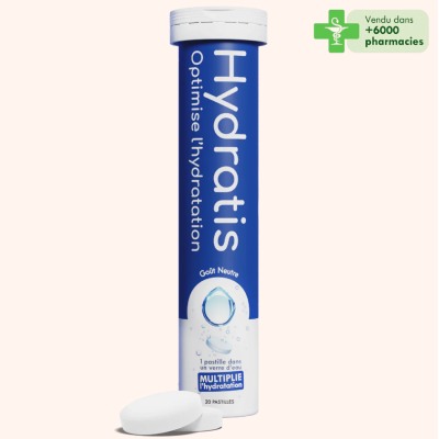 Pastilles Hydratation goût Neutre Hydratis