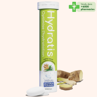 Pastilles Hydratation Citronnelle Gingembre Hydratis