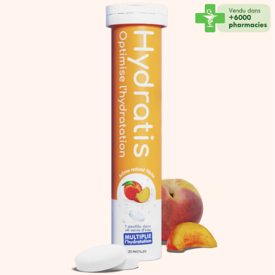 Pastilles Hydratation Pêche Hydratis