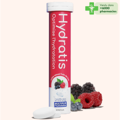 Pastilles Hydratation Fruits des Bois Hydratis