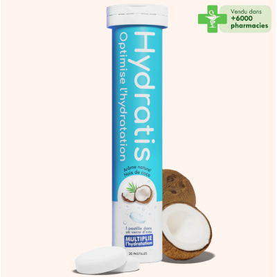 Pastilles Hydratation Noix de Coco Hydratis