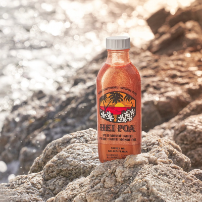 Pur Monoï de Tahiti AO Nacres Or 100ml Hei Poa