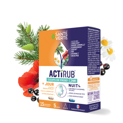 ACTIRUB Jour Nuit COUPS DE FROID 24H Santé Verte