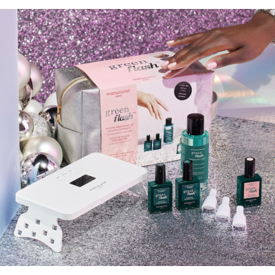 Trousse Let's Flash Green Flash Manucurist