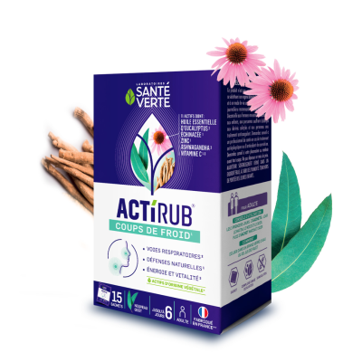 Actirub Nez-Gorge 15 sachets Santé Verte