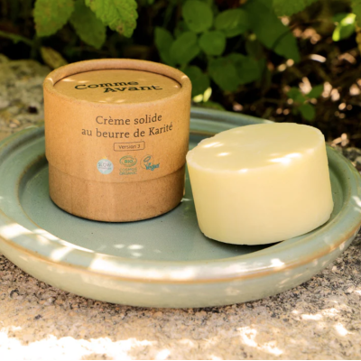 Crème Solide au Beurre de Karité Comme Avant