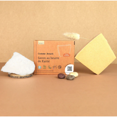 Savon Naturel au Beurre de Karité Comme Avant
