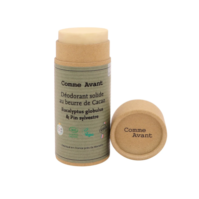 Déodorant Solide au Beurre de Cacao Eucalyptus & Pin Sylvestre - Version 3 Comme Avant