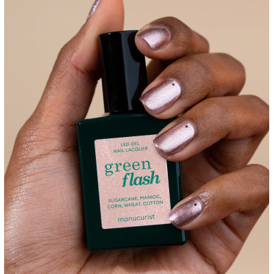 Vernis semi permanent GREEN FLASH Cosmic Rose (Rose Gold) Manucurist