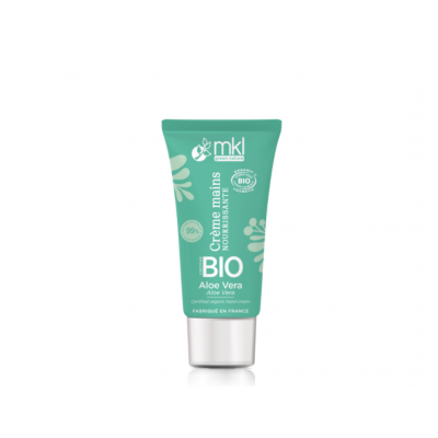 Crème Mains Hydratante Bio Aloé Vera MKL Green Nature