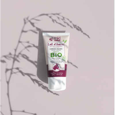 Crème Mains au Lait d'Ânesse Bio MKL Green Nature