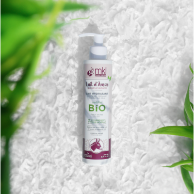 Lait Hydratant Corps & Mains au Lait d'Ânesse MKL Green Nature