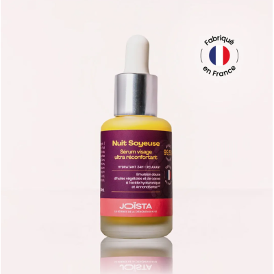 Sérum Visage Nuit Soyeuse ultra-réconfortant JOÏSTA