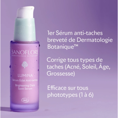 Sérum Éclat Anti-Taches LUMINA Sanoflore