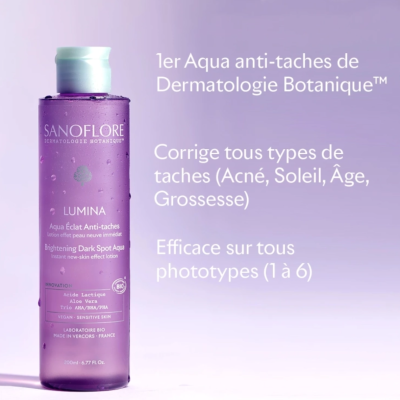 Aqua Éclat Anti-taches LUMINA (Effet peau neuve) Sanoflore