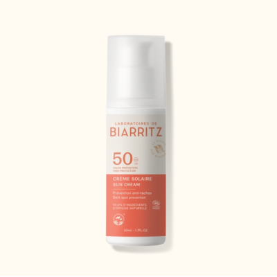 Crème Solaire Visage SPF50 Bio Laboratoires de Biarritz