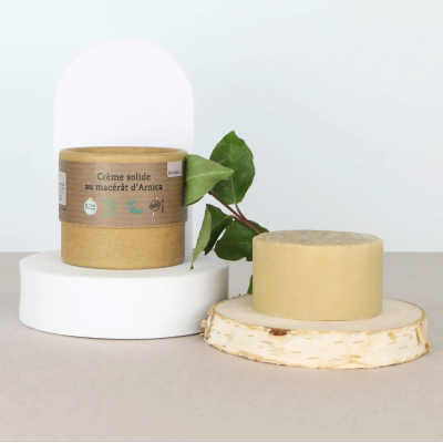 Crème Solide Bio au Macérât d'Arnica - Version 2 Comme Avant