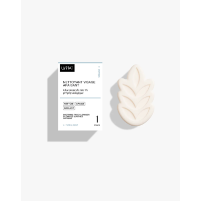 Nettoyant Visage Solide Apaisant UMAÏ (Eczéma, Rosacée Acné) Bio-Naturel-Vegan
