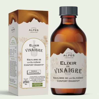 Elixir de vinaigre Vitalys Alpes