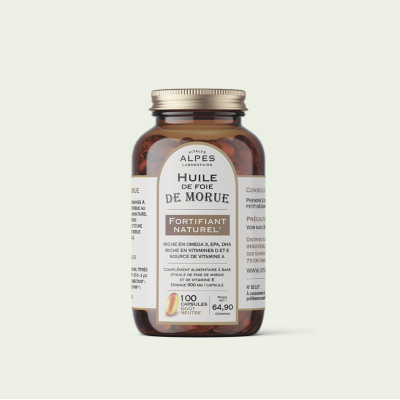 Huile de Foie de Morue Vitalys Alpes