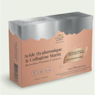 Acide Hyaluronique & Collagène Marin Vitalys Alpes