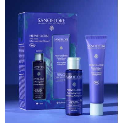 Coffret Merveilleuse Noël 2025 - Routine Anti-rides et Fermeté Sanoflore