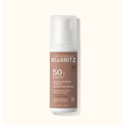 Crème Solaire Visage Teintée Dorée SPF50 Bio Laboratoires de Biarritz
