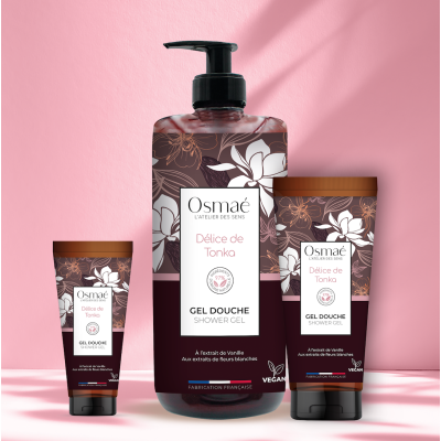 Gel Douche DÉLICE DE TONKA 1L Osmaé