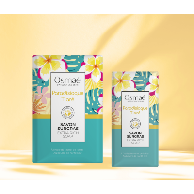 Savon Solide Surgras Paradisiaque Tiaré Osmaé