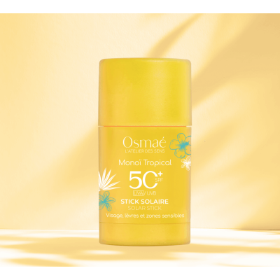 Stick Solaire SPF 50+ Monoï Tropical Osmaé