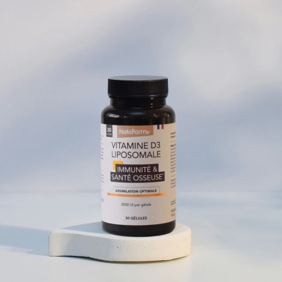 Vitamine D3 Liposomale en gélules Nat&Form