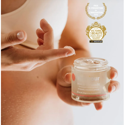 Huile-en-gelée Soin grossesse & post-partum Monjour