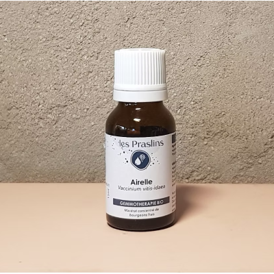 Macérat de Bourgeon d'Airelle Rouge Bio Gemmothérapie Les Praslins