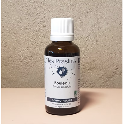 Macérat de Bourgeon de Bouleau Verruqueux Bio Gemmothérapie Les Praslins