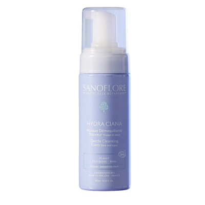 Mousse Démaquillante Douceur Bio Hydra Ciana Sanoflore