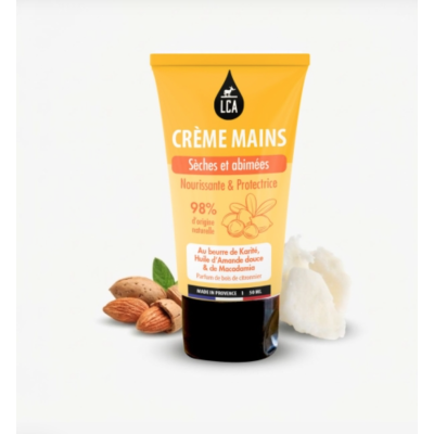 Crème Mains aux Huiles Essentielles 50ml LCA Aroma