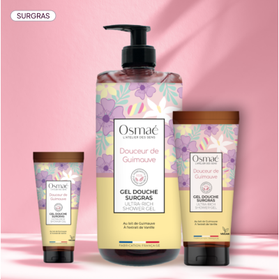 Gel Douche Surgras Délice de Guimauve 200ml Osmaé